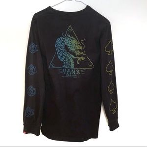 VANS Dragon Spade Graphic Long Sleeve